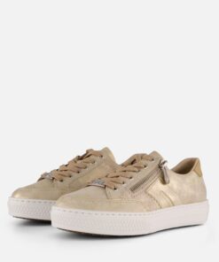 Rieker Sneakers beige Synthetisch