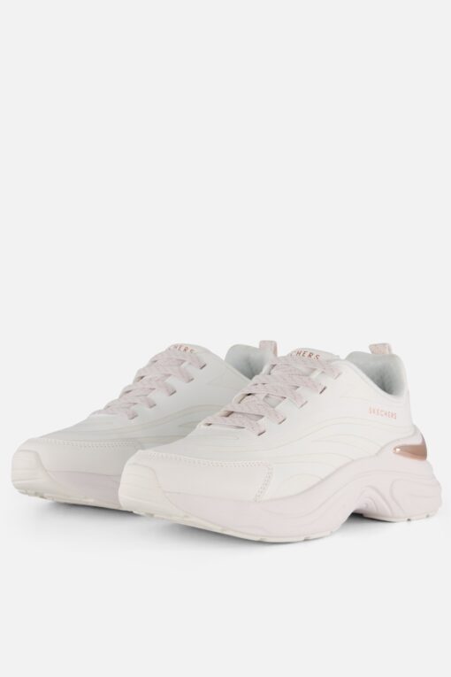 Skechers Hazel Metallic Sneakers wit Synthetisch