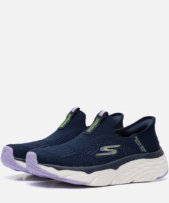 Skechers Slip In Max Cushioning blauw Textiel