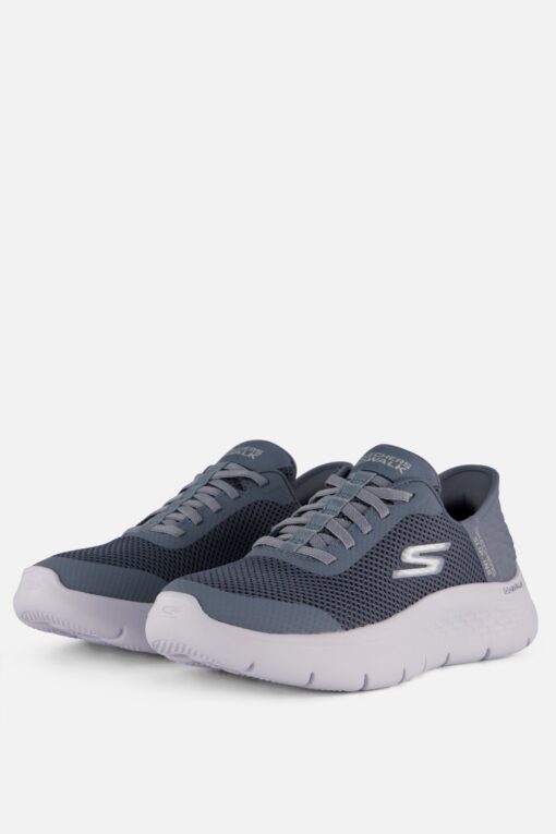 Skechers Slip-ins Go Walk Instappers blauw Textiel