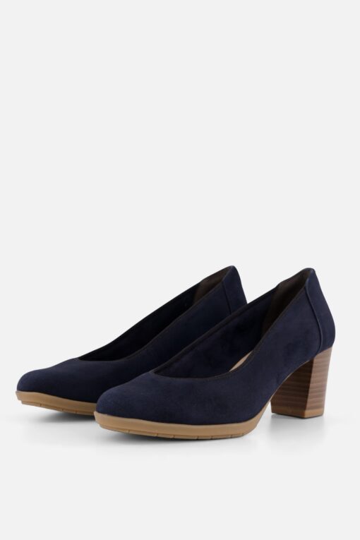 Tamaris Pumps blauw Suede