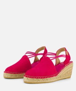 Toni Pons Tremp Espadrilles roze Suede