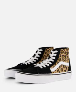 Vans SK8-Hi Animal Sneaker zwart Textiel