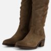 Aqa Hoge laarzen taupe Suede