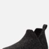 Birkenstock Andermatt pantoffels smal grijs