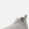 Birkenstock Pantoffels grijs Textiel