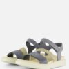 Ecco Flowt W Sandalen blauw Leer