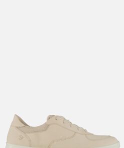 Ecco Leisure Sneakers Beige Leer