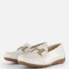 Gabor Moccasin Instappers wit Leer