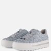 Gabor Sneakers blauw Leer