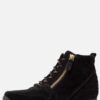 Gabor Veterboots zwart Suede