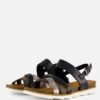 Marco Tozzi Sandalen zwart Synthetisch