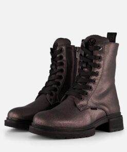 Mexx Holea Glad Veterboots grijs Synthetisch