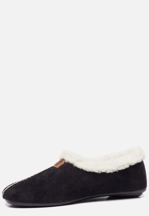 Nortenas Pantoffels zwart Textiel