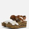 Rieker Sandalen wit Synthetisch