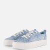Supercracks Sneakers blauw Canvas