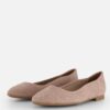 Tamaris Ballerina's taupe Leer