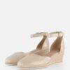 Tamaris Espadrilles Sleehak goud Leer