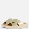 Tamaris Slippers goud Synthetisch