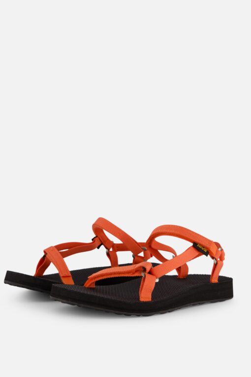 Teva Universal Slim Sandalen oranje Textiel