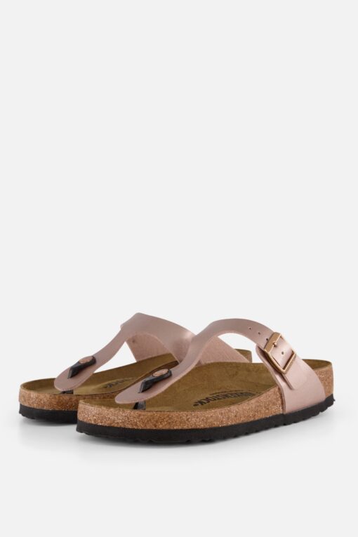 Birkenstock Gizeh Slippers brons Synthetisch