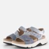 Gabor Rollingsoft Sandalen blauw Synthetisch