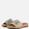 Gabor Slippers grijs Textiel