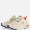 Skechers Skech-Air Meta Sneakers wit Suede