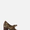 Tamaris Mary Jane Pumps bruin Synthetisch
