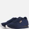 Woden Signe Sneakers blauw Suede