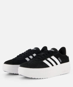 Adidas VL Court Bold Sneakers zwart Imitatieleer