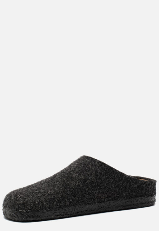 Birkenstock Zermatt pantoffels grijs Vilt 270244