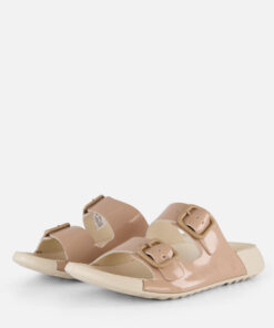 Ecco Cozmo Slippers beige Leer