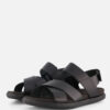 Ecco Samara Sandalen zwart Leer
