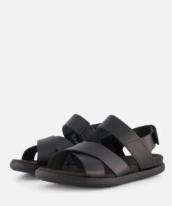 Ecco Samara Sandalen zwart Leer