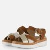 Feyn Sandalen cognac Nubuck
