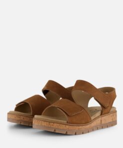 Feyn sandalen cognac