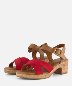 Marco Tozzi Sandalen rood Synthetisch