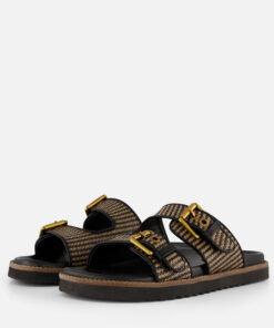 Mexx Reilly Penny Slippers zwart Synthetisch