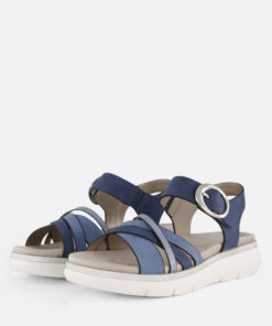 Remonte Sandalen blauw Synthetisch