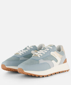 S.Oliver Denim Sneakers blauw Synthetisch