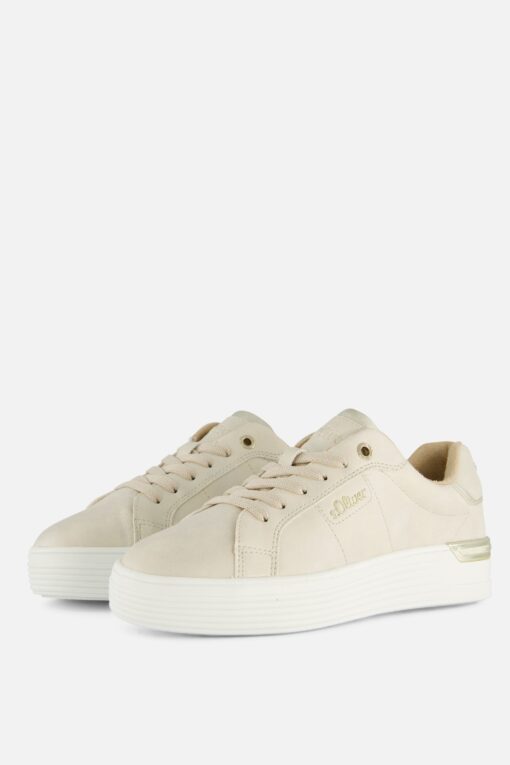 S.Oliver Sneakers beige Synthetisch