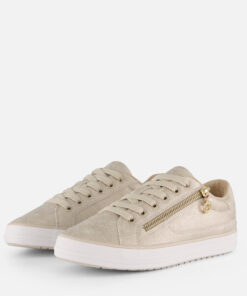 S.Oliver Sneakers goud Synthetisch