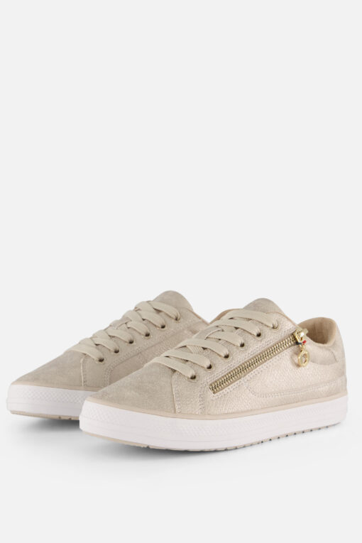 S.Oliver Sneakers goud Synthetisch
