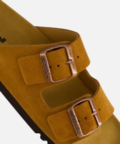 Scholl Josephine Slippers cognac Suede