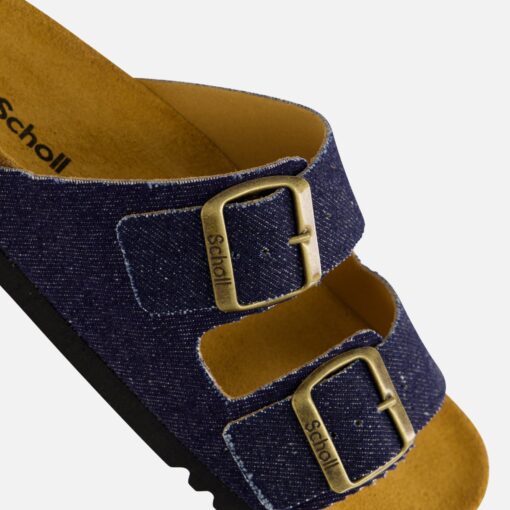 Scholl Josephine Slippers denim Textiel