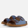 Scholl Juliette Slippers blauw Synthetisch