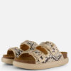 Scholl Noelle Python Slippers beige Synthetisch