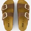 Scholl Noelle Slippers bruin Nubuck