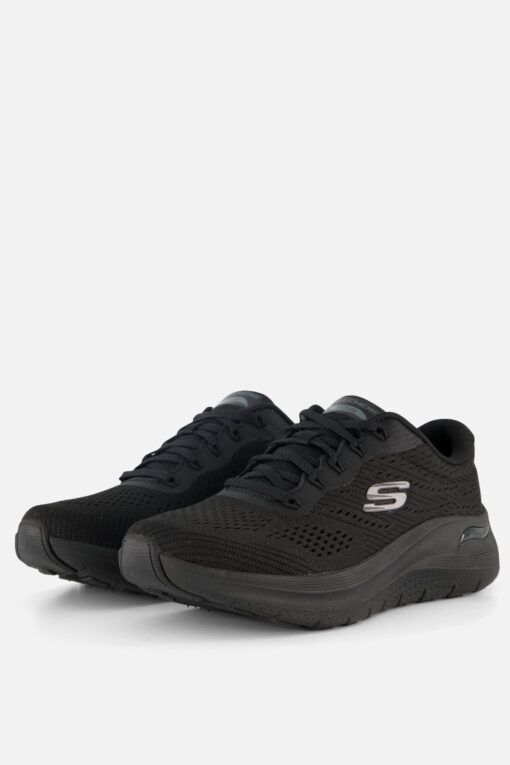 Skechers Arch Fit 2.0 Wide Sneakers zwart Vegan